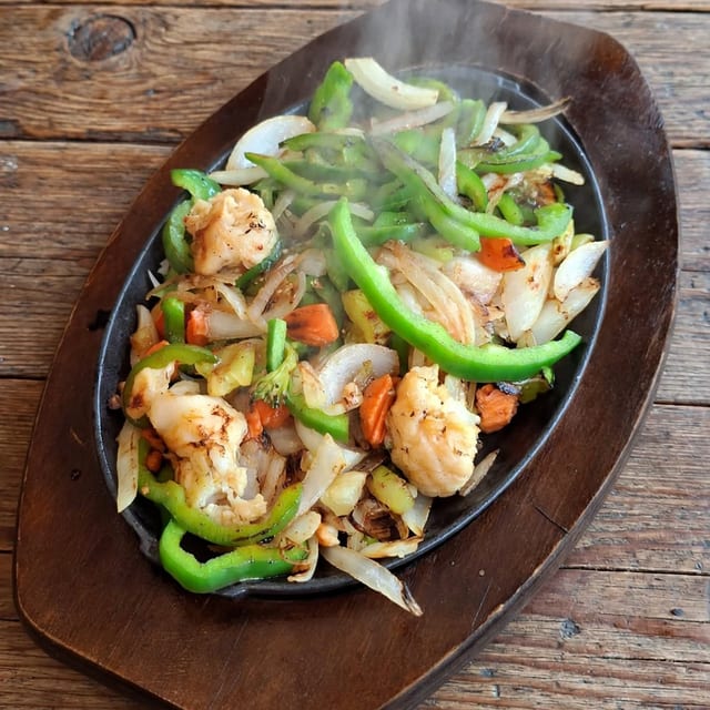 Vegetable Fajitas.