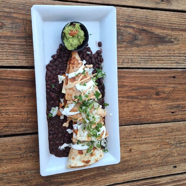 Pastor Quesadilla.