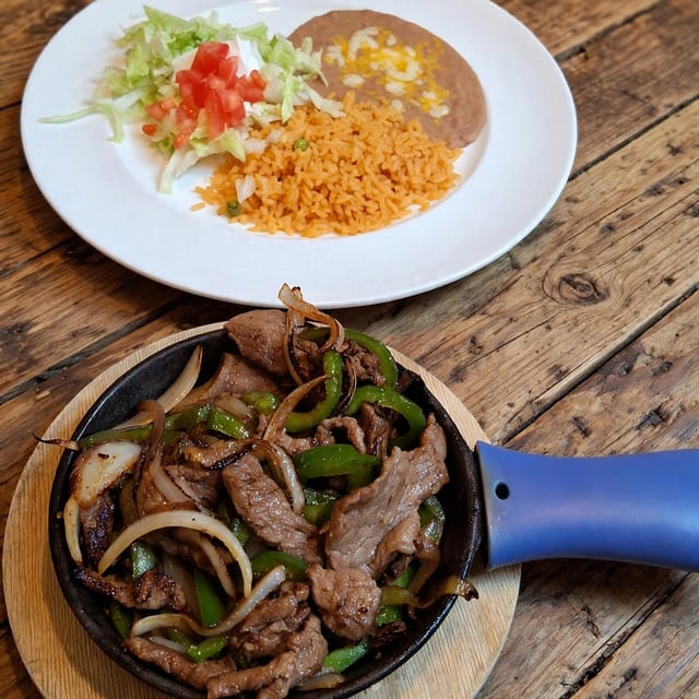 Fajitas Lunch.