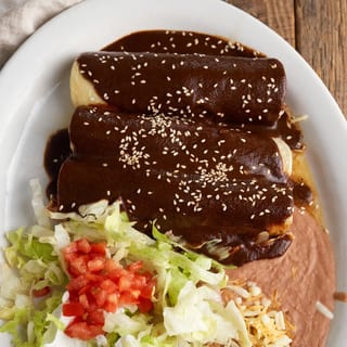 Enmoladas Plate