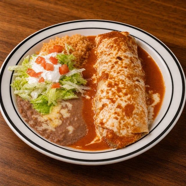 Fajita Burrito.