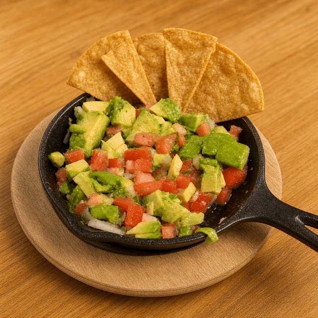Guacamole Azteca Side.