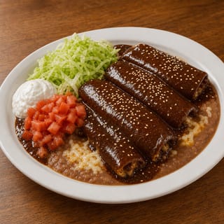 Enmoladas Plate