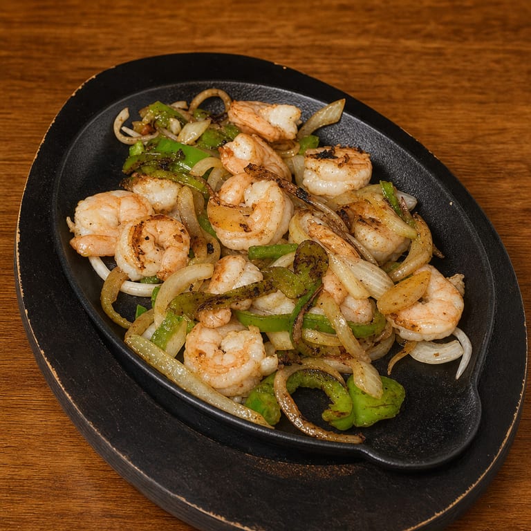 Delicious Shrimp Fajitas